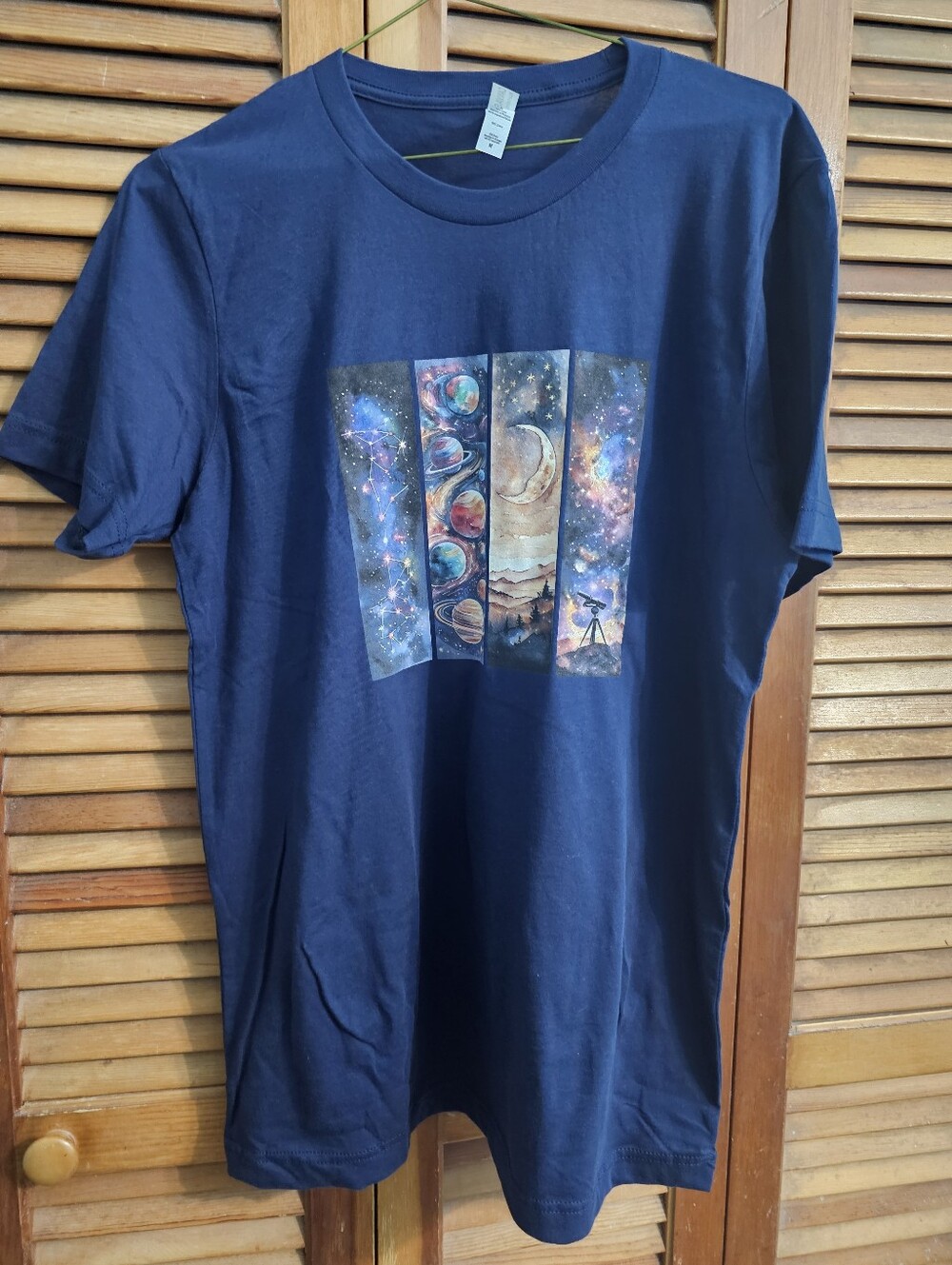 Bella + Canvas Space Graphic Tee Size Medium NWT